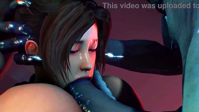 Horny Cartoon Chick Loves Big Dicks for Anal Sex & Group Cum Swallows