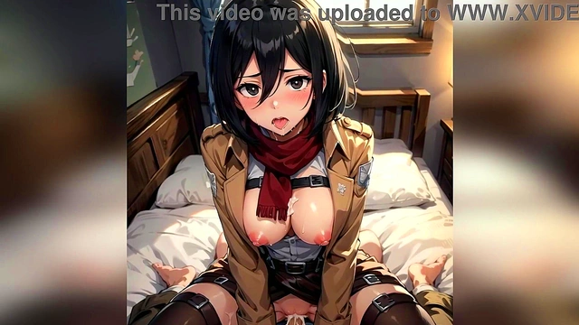 Horny MILF with Giant Tits Fucks Massive Dick for AI Anime Blowjob & Creampie