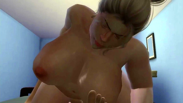 Slutty Stepsister Sucks Stepbrother's Dick Like Crazy for Hot Anime Fun