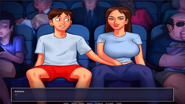 Busty Anime Babe Seduces You In Summer Time Saga Uncensored Gameplay