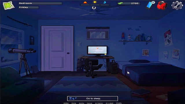 Busty Anime Babe Seduces You In Summer Time Saga Uncensored Gameplay