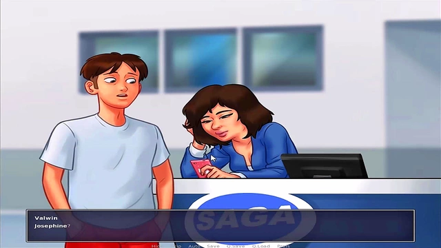 Busty Anime Babe Seduces You In Summer Time Saga Uncensored Gameplay