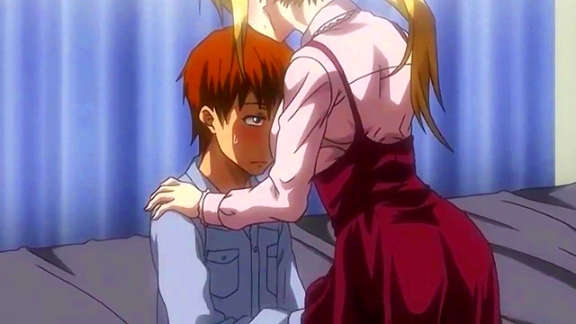 Horny Anime Babe With Green Eyes Rocks The Bed To Ecstatic Music Video Climax