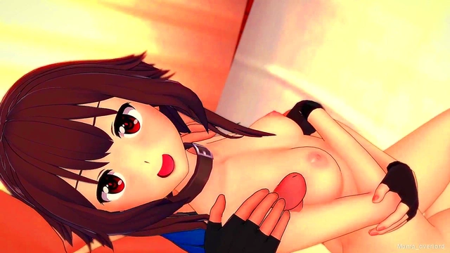 Megumin Fucks Hard After Exercises In The Infirmary For A Juicy Cumshot
