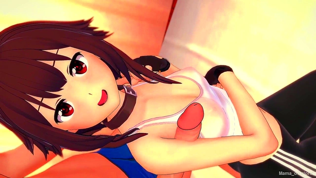 Megumin Fucks Hard After Exercises In The Infirmary For A Juicy Cumshot