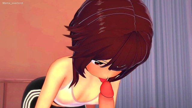 Megumin Fucks Hard After Exercises In The Infirmary For A Juicy Cumshot