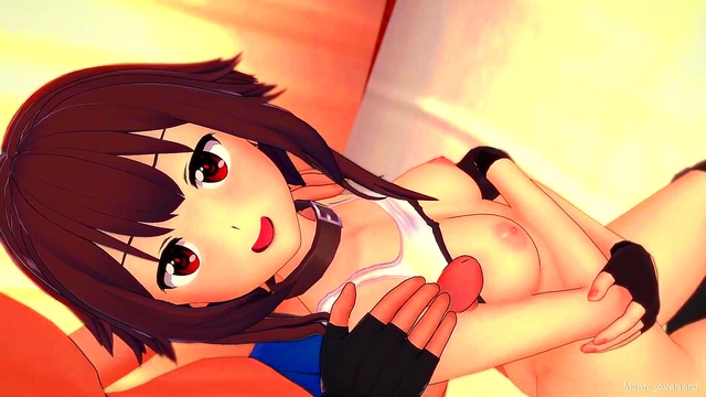 Megumin Fucks Hard After Exercises In The Infirmary For A Juicy Cumshot