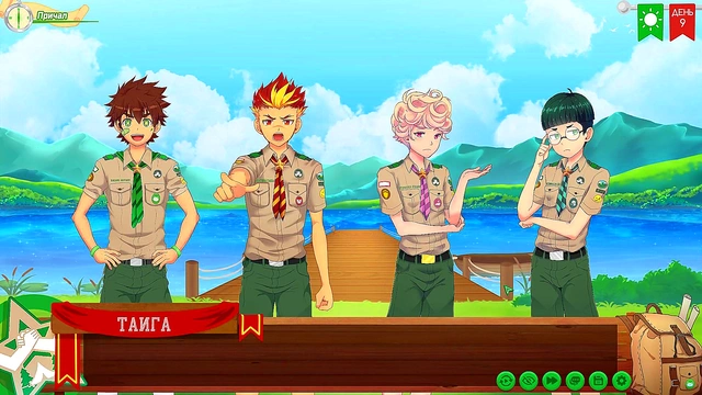 Russian Voiced Anime Game – Fishing With Taiga for Intimate Fun at Friends Camp