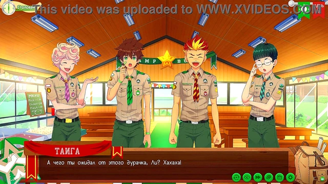 Russian Voiced Anime Game – Fishing With Taiga for Intimate Fun at Friends Camp