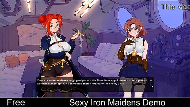 Steamy Sexy Robots Seduce in Naughty Steam Game Anime Scene