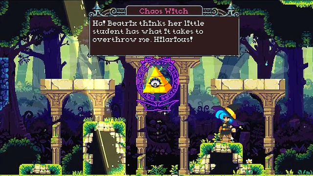 Femdom Flip Witch Gives Busty Creampie Forest Fantasy