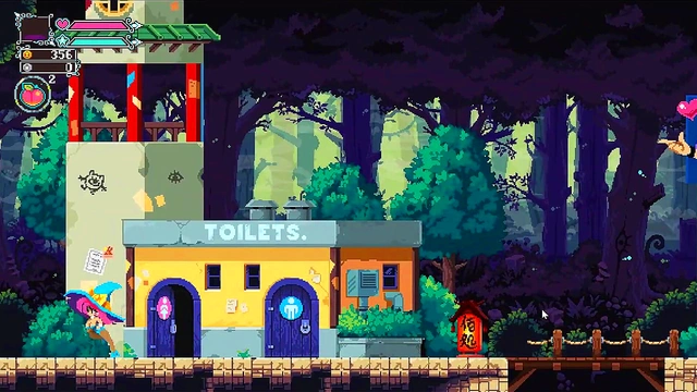 Femdom Flip Witch Gives Busty Creampie Forest Fantasy