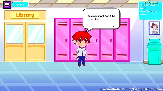 Cute Anime Chick Gets naughty in Campus Restroom Scene