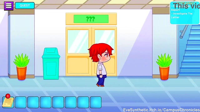 Cute Anime Chick Gets naughty in Campus Restroom Scene