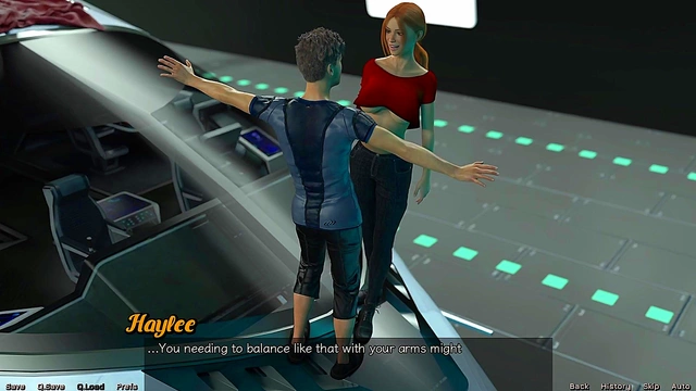 Date Night With Busty Haley – Stranded Space Adventure For Pleasure