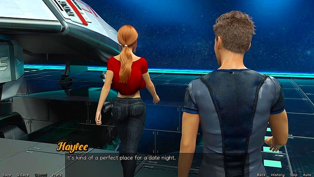 Date Night With Busty Haley – Stranded Space Adventure For Pleasure