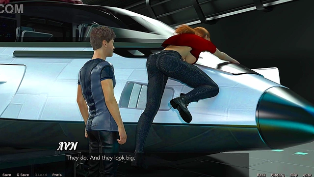 Date Night With Busty Haley – Stranded Space Adventure For Pleasure