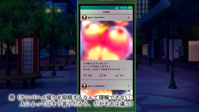 New In Town – Cute Anime Girl Asks To Stay Over & Fucks Hard For Creampie Blowjob