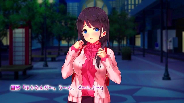 New In Town – Cute Anime Girl Asks To Stay Over & Fucks Hard For Creampie Blowjob