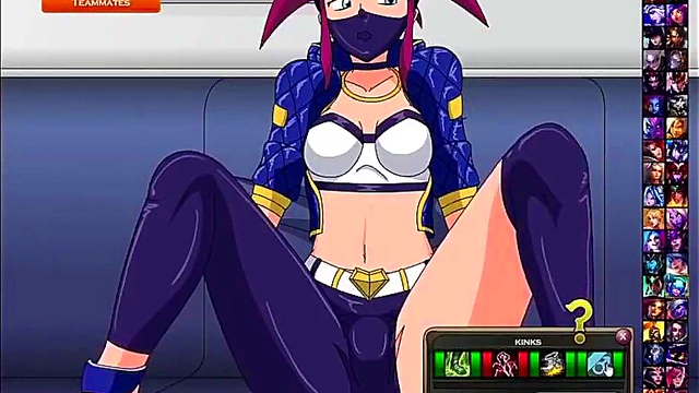 Busty Anime Girls Play League of Legends for Ecchi Fun & Japanese Erogame Action