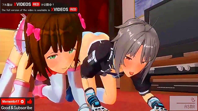 Japanese Hentai Threesome ASMR Experience – Uncensored Anime ACTION With Earphones