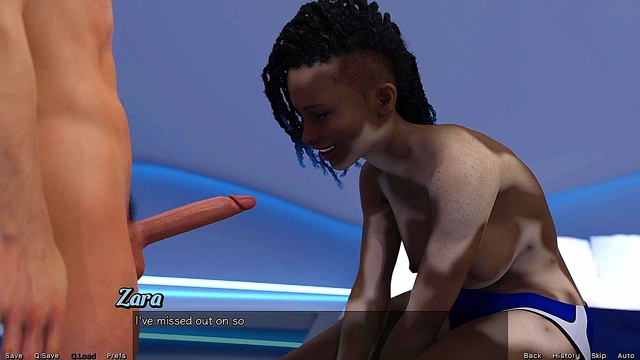 Busty 3D Anime Babe Gets Addicted to Huge Cock in Spicy Space Adventure