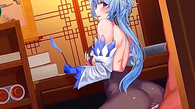 Ganyu's Perfect Tits & Ass Get Pounded By Big Dick In Anime Creampie Scene