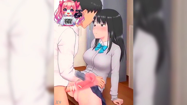 Horny College Girl Gets Pumped By Professor In Bathroom Hentai Anime