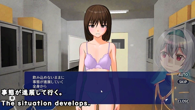 Shadows Seduce Each Other in Clubroom for Intense Hentai Ecchi Action