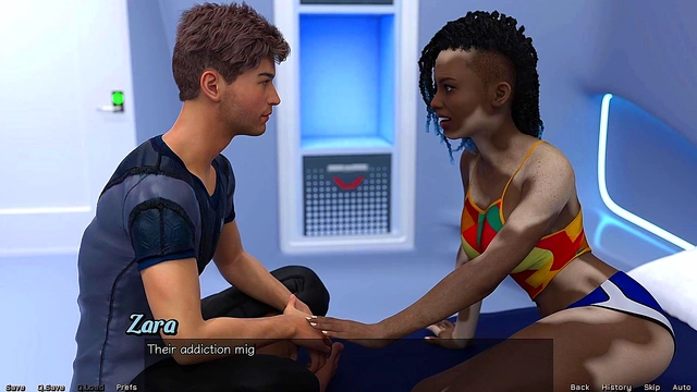 Stranded In Space – Busty 3D Anime Girls Seduce You With Curves & Creampie