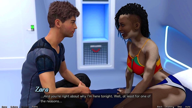 Stranded In Space – Busty 3D Anime Girls Seduce You With Curves & Creampie