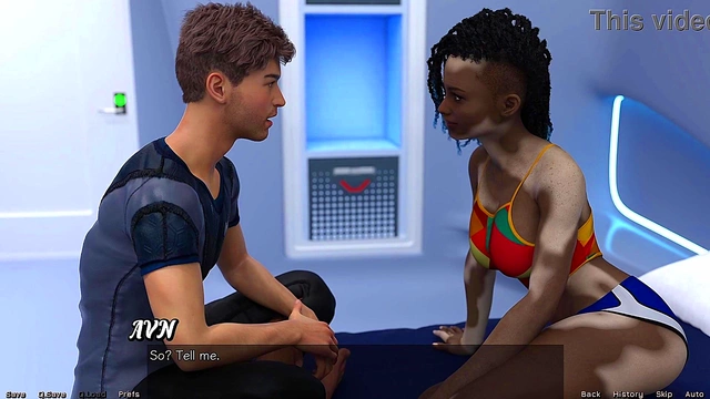 Stranded In Space – Busty 3D Anime Girls Seduce You With Curves & Creampie