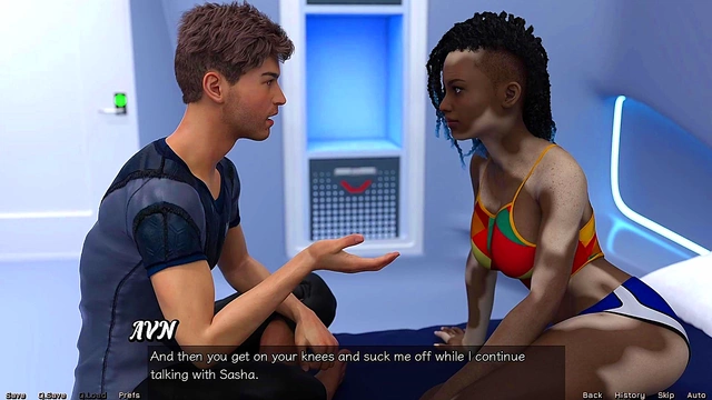 Stranded In Space – Busty 3D Anime Girls Seduce You With Curves & Creampie