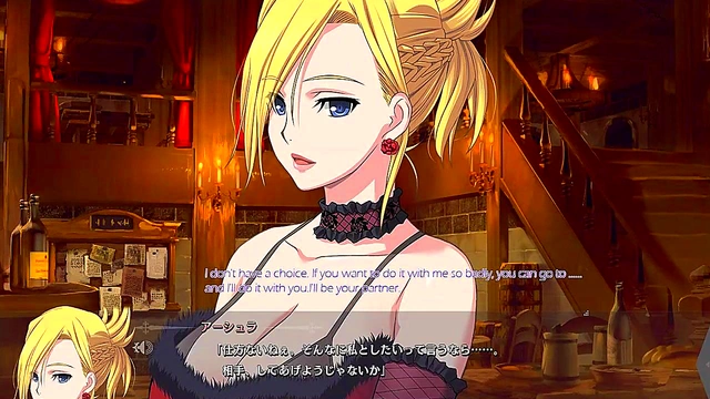 Hentai Anime Dungeon – Eroge Couple’s Intense Subtitled Sexual Encounter