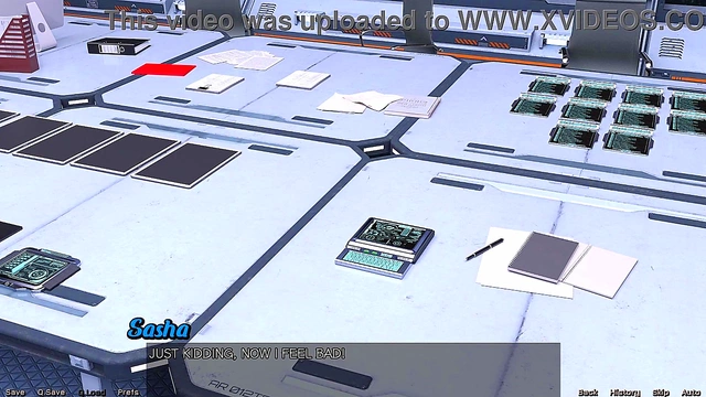 Blue-Haired Busty MILF Craves Attention In Spacy Hentai Adventure