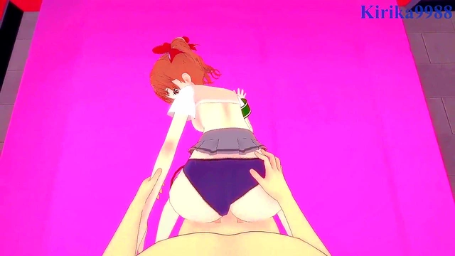 Intense 3D Hentai Sex – Kuroko Shirai & Mikoto Misaka's Steamy Encounter