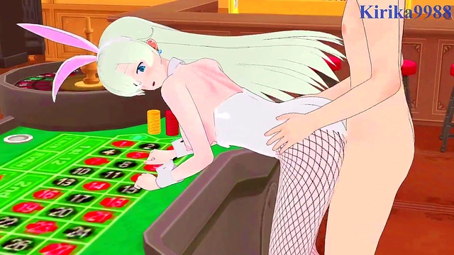 Diane & Elizabeth Lioness Bunny Girls Intense 3D Hentai Sex Marathon