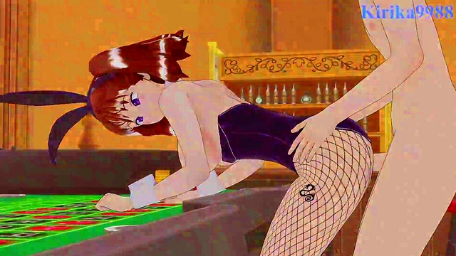 Diane & Elizabeth Lioness Bunny Girls Intense 3D Hentai Sex Marathon