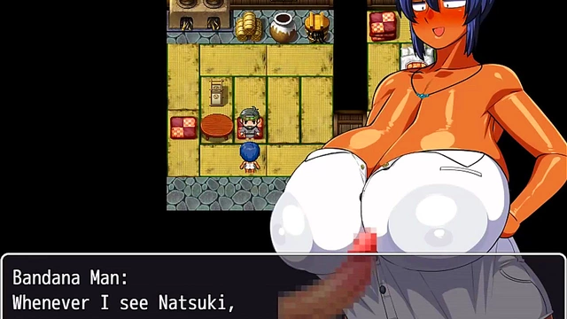 Tanned Busty Natsuki Satisfies Men With Her Sexy Outfits And Giant Tits