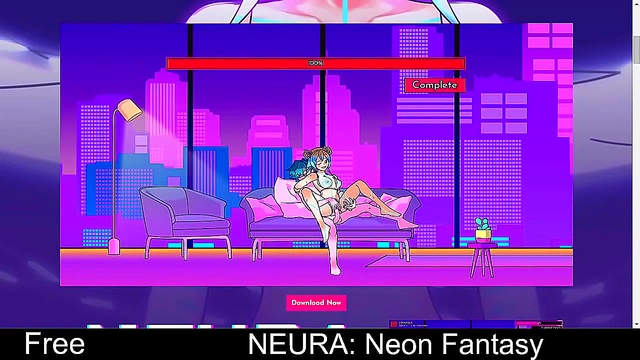 Cute Anime Protagonist Enjoys Erotic Role-Playing Adventure In NEURA Neon Fantasy