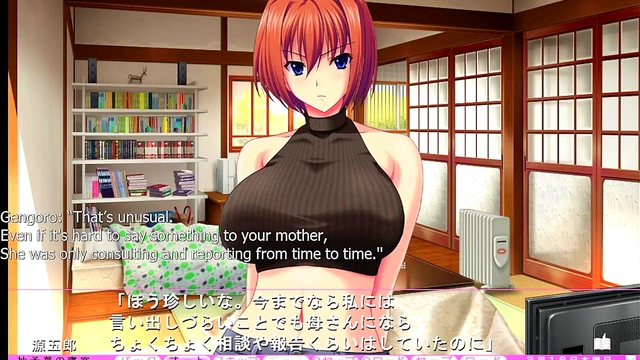 Big-Titted Hentai Babe Gives TitFuck In Bathroom Tub For Eroge Fans