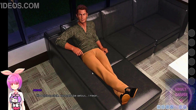 Busty 3D Teen Seduces You in Lust Academy Erogame Adventure