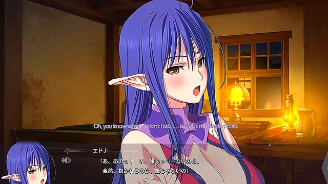 Hentai Anime Dungeon – Eroge Visual Novel Couple Enjoy Steamy Subtitled Sex Session