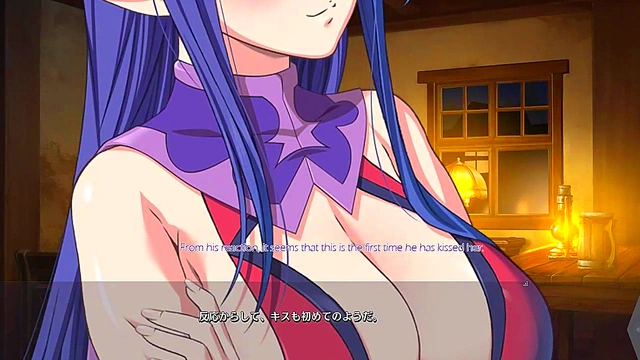 Hentai Anime Dungeon – Eroge Visual Novel Couple Enjoy Steamy Subtitled Sex Session