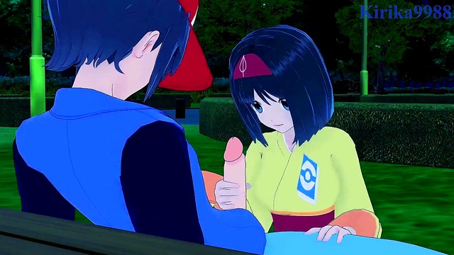 Iris & Erika's Intense Pokémon Hentai Sex Session With Teen 3D Creampie