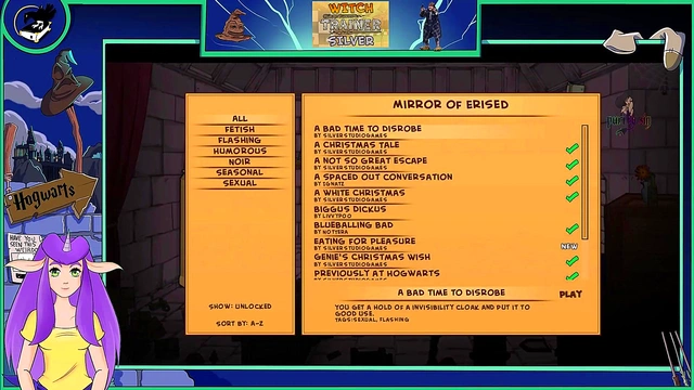 Hot Anime Witch Trains Her Horny Brunette Friend In Sexy Harry Potter Style