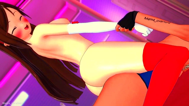 Mabel in Swimsuit & Stockings Rides Dick for Toony Orgasm & Big Tit Boobjob