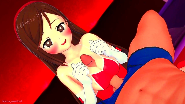 Mabel in Swimsuit & Stockings Rides Dick for Toony Orgasm & Big Tit Boobjob