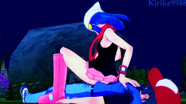 Dawn & Gloria’s Intense Pokémon Hentai Sex With Big Boobs & Creampie