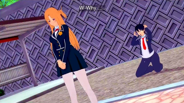 Asuna and Nishida's Hypnotic SAO Adventure Ends With Intense Hentai Action